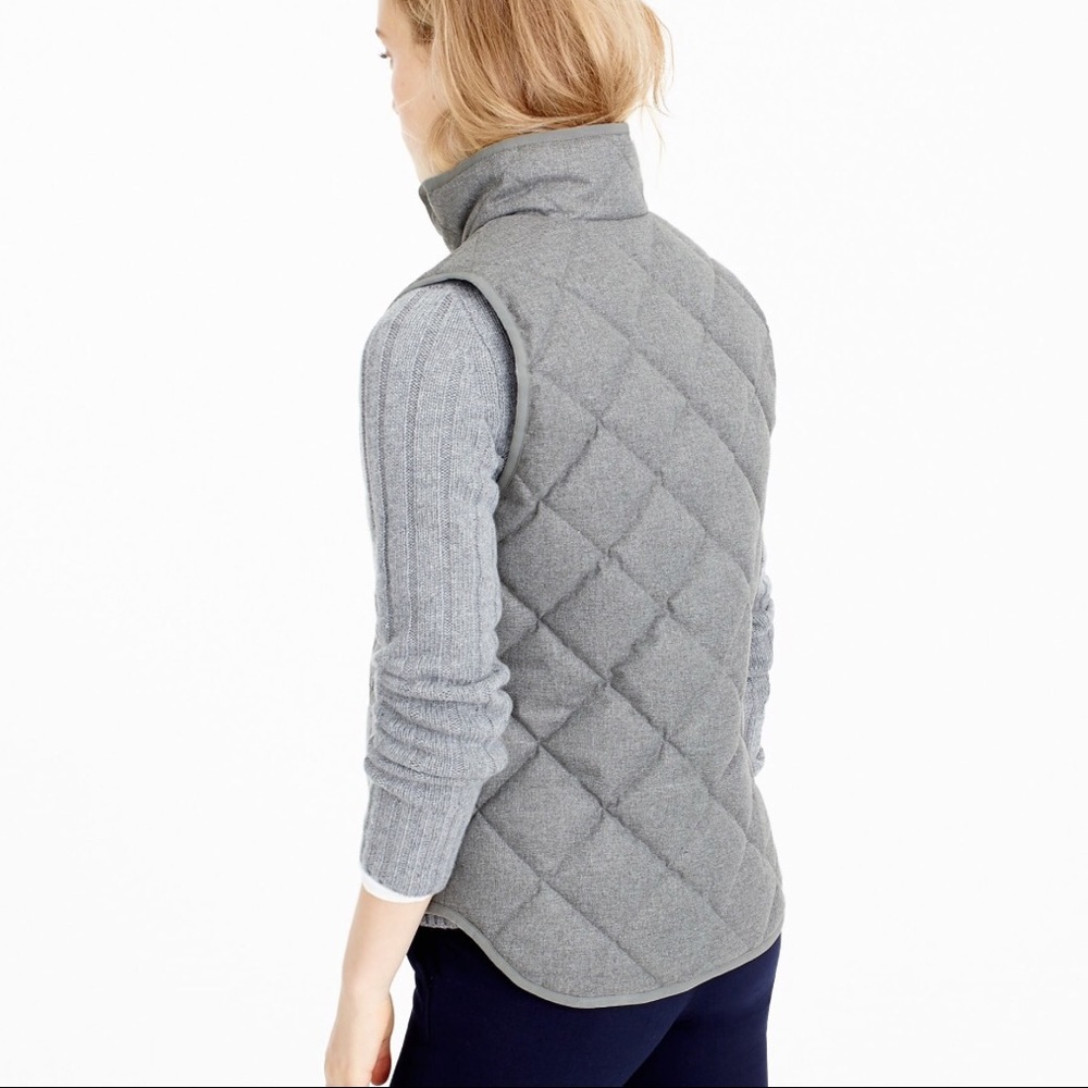 JCrew Quilted Puffer Vest - Picture 6 of 6